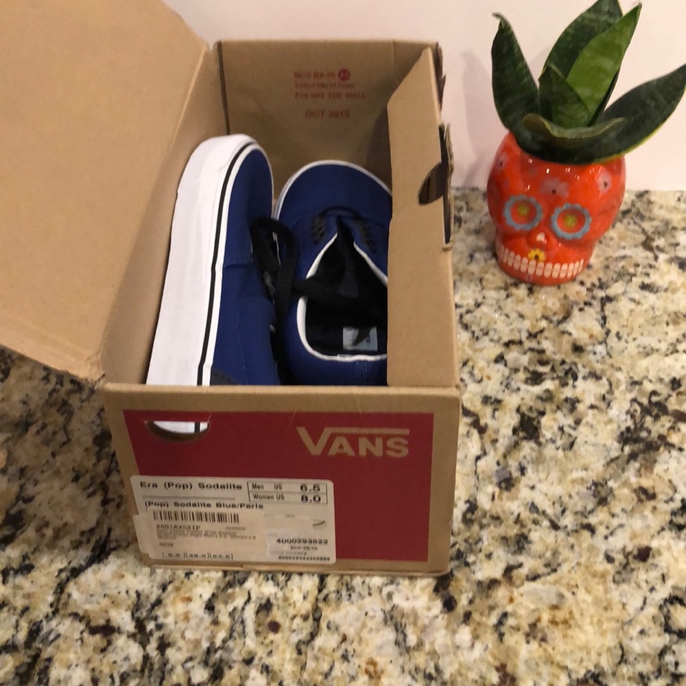 Vans soda era pop unisex canvas shoes size 8W6.5M